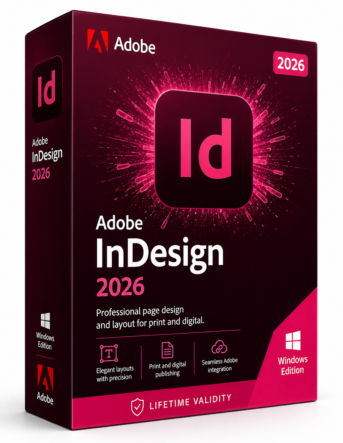 Adobe InDesign 2026 for Windows | Professional Page Layout & Publishing Software