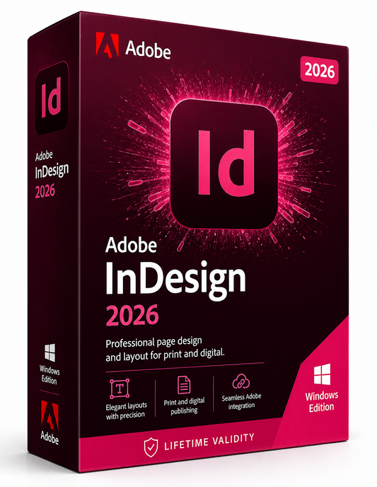 Adobe InDesign 2026 for Windows | Professional Page Layout & Publishing Software